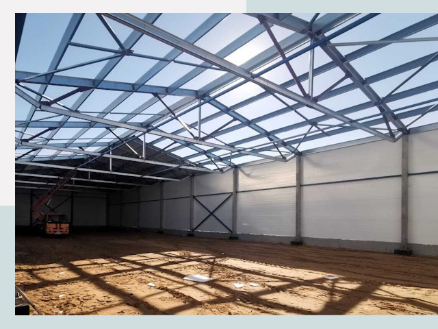 Строительство сенохранилищ в Россоши