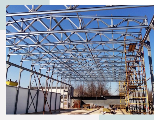 Строительство цехов в Россошь от 622 руб. под ключ