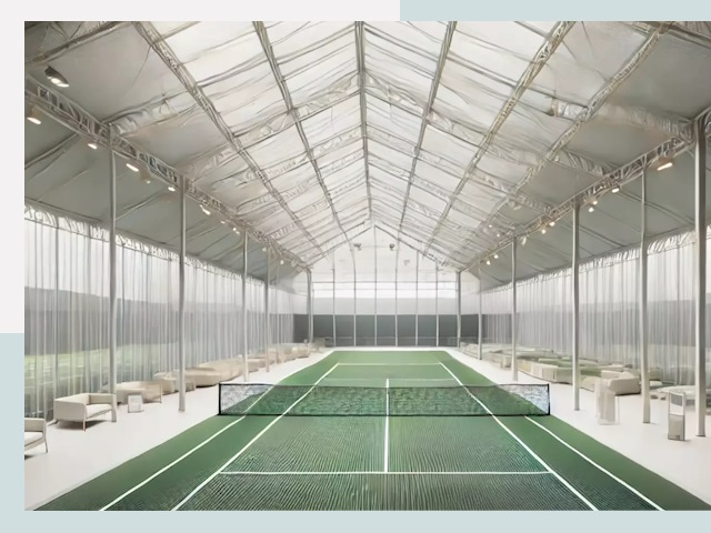 Строительство теннисных кортов в Россоши