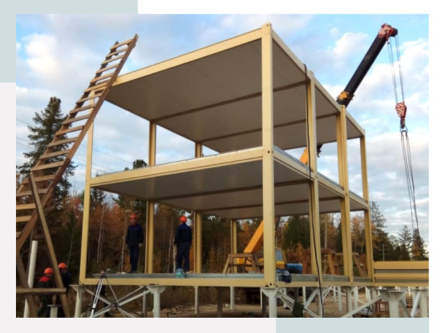 Строительство модульных здания Россошь