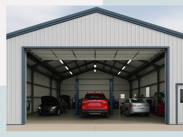 Ангары из сэндвич панелей от 622 руб. в Россошь