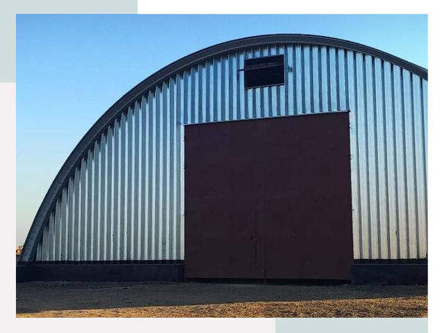 Бескаркасные ангары в Россоши