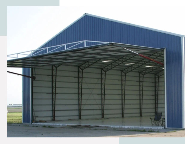Прямо стенные ангары в Россоши