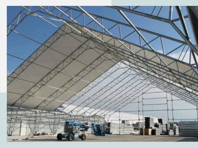 Каркасно-тентовые сооружения от СтальСтрой-Рсс по цене 622 руб.