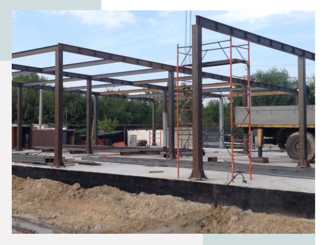 Фундамент для ангаров в Россоши