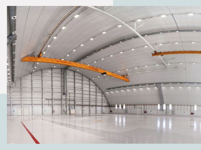 Оснащение ангаров в Россошь от СтальСтрой-Рсс - цена от 622 руб.