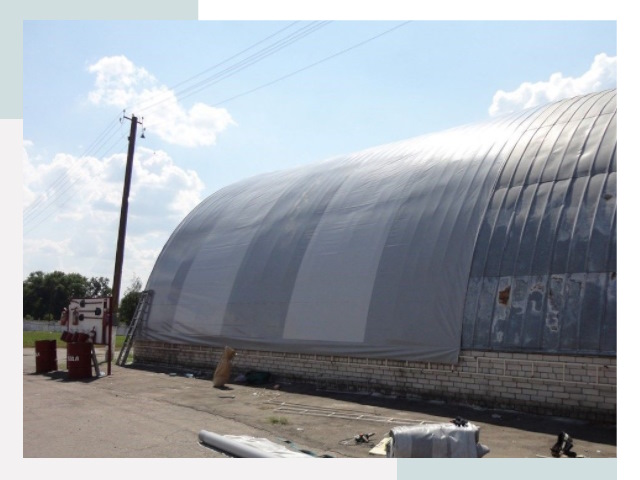 Ремонт ангаров в Россоши