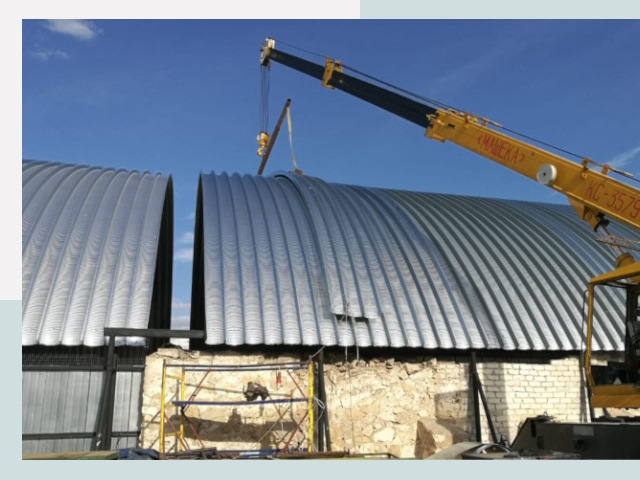 Реконструкция ангаров в Россоши от 622 руб.