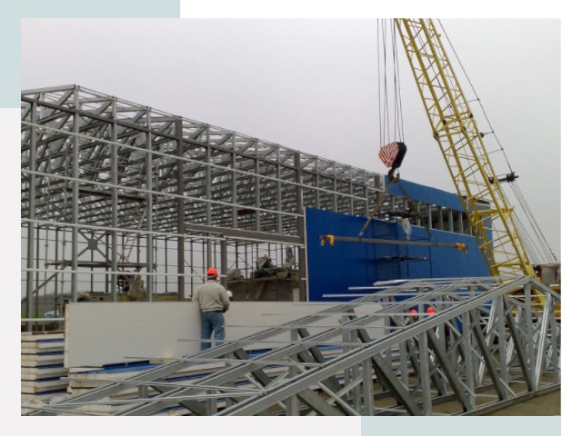 Монтаж ангаров в Россоши