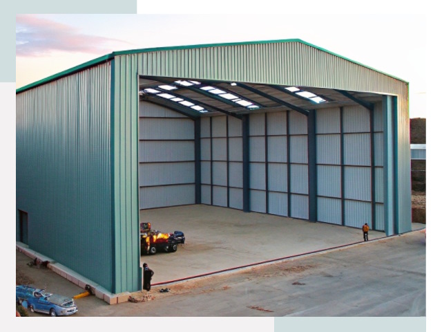 Строительство ангаров в Россоши