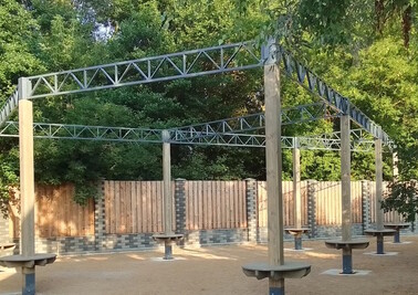 Терраса из металлоконструкций под ключ, проектирование, изготовление и монтаж от СтальСтрой-Рсс